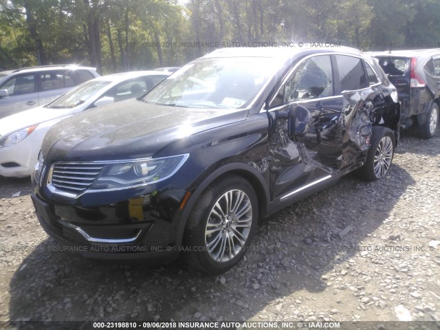2LMTJ8LR5GBL86510 - 2016 LINCOLN MKX RESERVE 黑色 照片 2