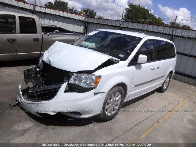 2C4RC1BG3ER125456 - 2014 CHRYSLER TOWN & COUNTRY TOURING WHITE photo 2