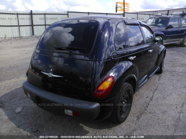 3C8FY68B72T264784 - 2002 CHRYSLER PT CRUISER LIMITED/DREAM CRUISER BLACK photo 4