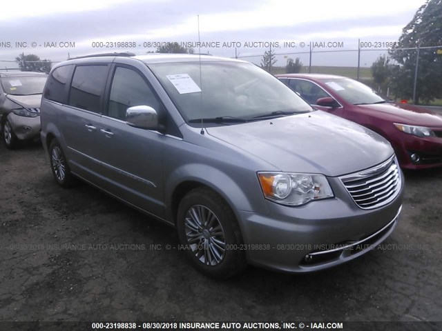 2C4RC1CG8ER224286 - 2014 CHRYSLER TOWN & COUNTRY TOURING L SILVER photo 1