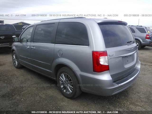 2C4RC1CG8ER224286 - 2014 CHRYSLER TOWN & COUNTRY TOURING L SILVER photo 3