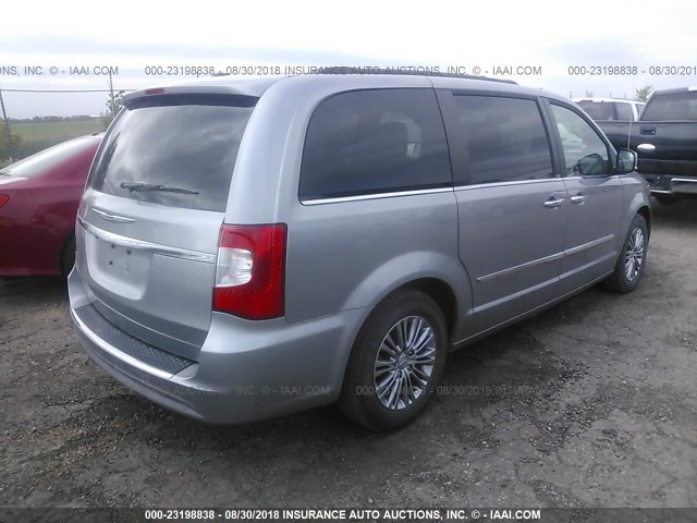 2C4RC1CG8ER224286 - 2014 CHRYSLER TOWN & COUNTRY TOURING L SILVER photo 4