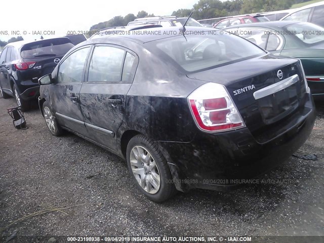 3N1AB6AP4AL717490 - 2010 NISSAN SENTRA 2.0/2.0S/SR/2.0SL Qara foto 3
