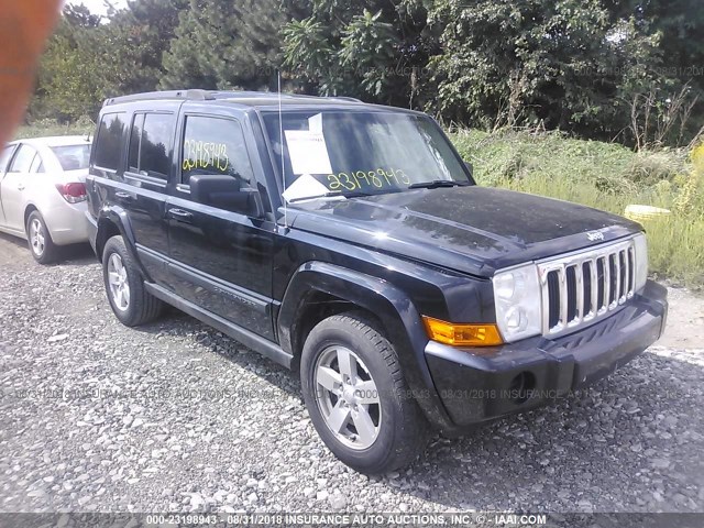 1J8HG48K38C179259 - 2008 JEEP COMMANDER SPORT Negro foto 1