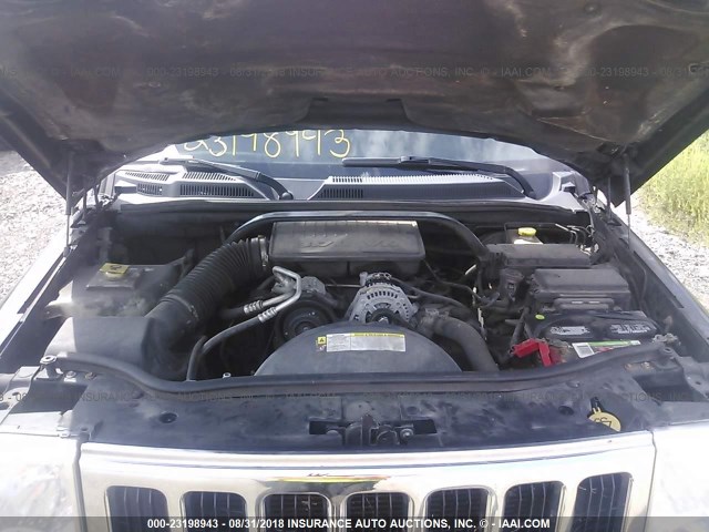 1J8HG48K38C179259 - 2008 JEEP COMMANDER SPORT Negro foto 10