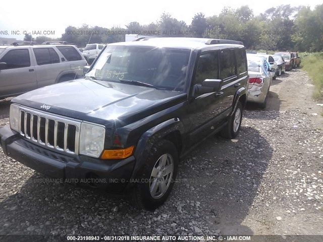 1J8HG48K38C179259 - 2008 JEEP COMMANDER SPORT Negro foto 2