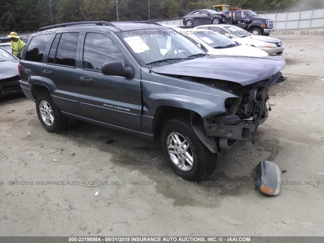 1J4GW48S74C166637 - 2004 JEEP GRAND CHEROKEE LAREDO/COLUMBIA/FREEDOM 绿色 照片 1