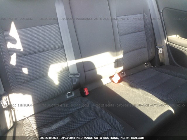 WVWAB7AJ4DW132227 - 2013 VOLKSWAGEN GOLF BLACK photo 8