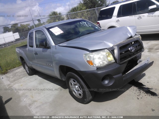 5TETX22N48Z544249 - 2008 TOYOTA TACOMA ACCESS CAB Күміс фото 1