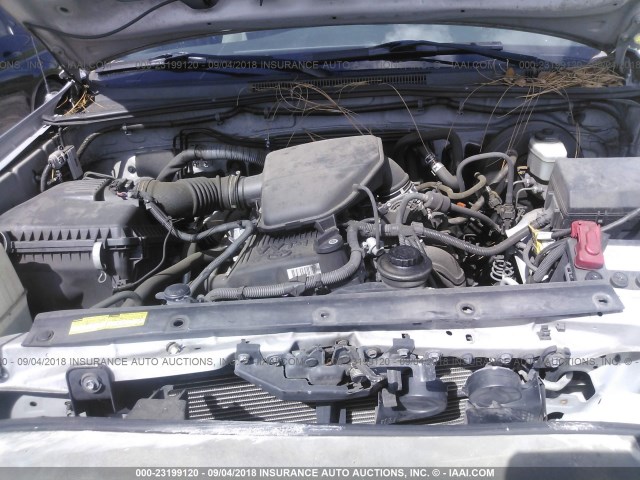 5TETX22N48Z544249 - 2008 TOYOTA TACOMA ACCESS CAB Күміс фото 10