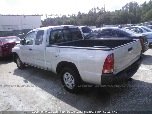 5TETX22N48Z544249 - 2008 TOYOTA TACOMA ACCESS CAB Күміс фото 3