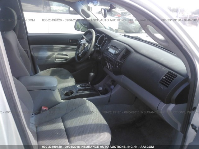 5TETX22N48Z544249 - 2008 TOYOTA TACOMA ACCESS CAB Күміс фото 5