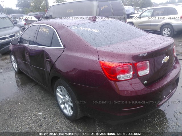 1G11C5SL4FF315169 - 2015 CHEVROLET MALIBU 1LT BURGUNDY photo 3