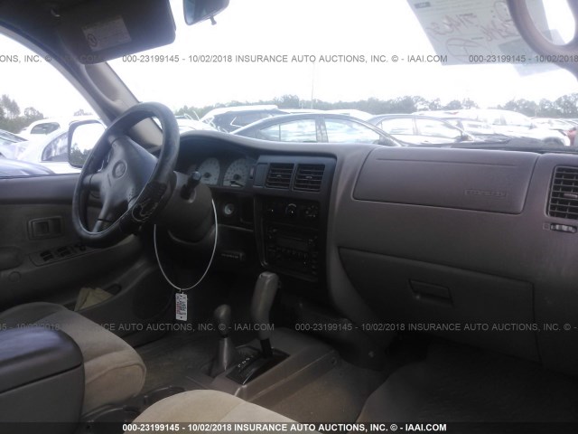 5TEHN72N02Z886474 - 2002 TOYOTA TACOMA DOUBLE CAB 黑色 照片 5