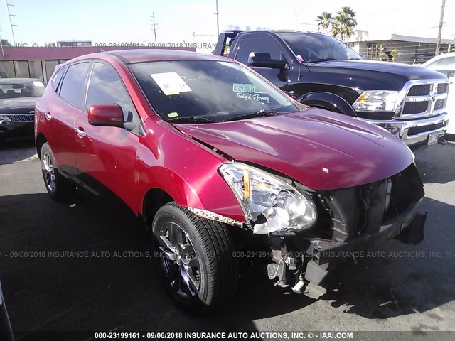 JN8AS5MT2AW014629 - 2010 NISSAN ROGUE S/SL/KROM RED photo 1