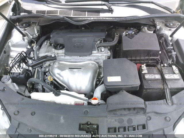 4T1BF1FKXGU600738 - 2016 TOYOTA CAMRY LE/XLE/SE/XSE 银色 照片 10