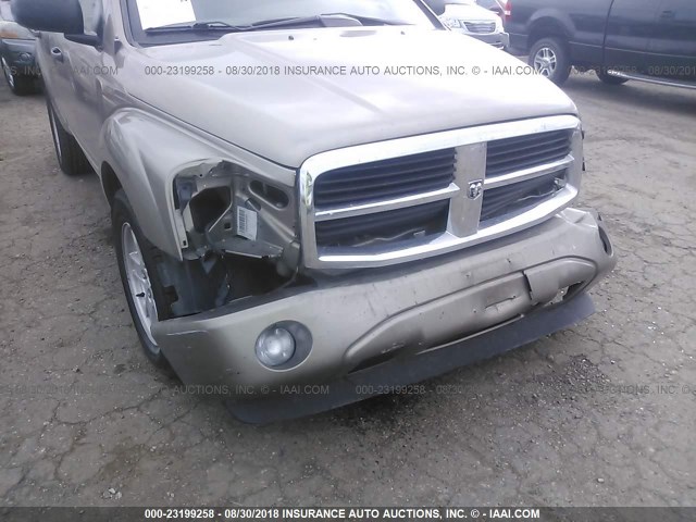 1D4HB58246F182181 - 2006 DODGE DURANGO LIMITED Pewter photo 6