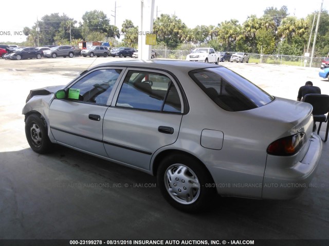 1NXBR12E61Z430036 - 2001 TOYOTA COROLLA CE/LE/S SILVER photo 1