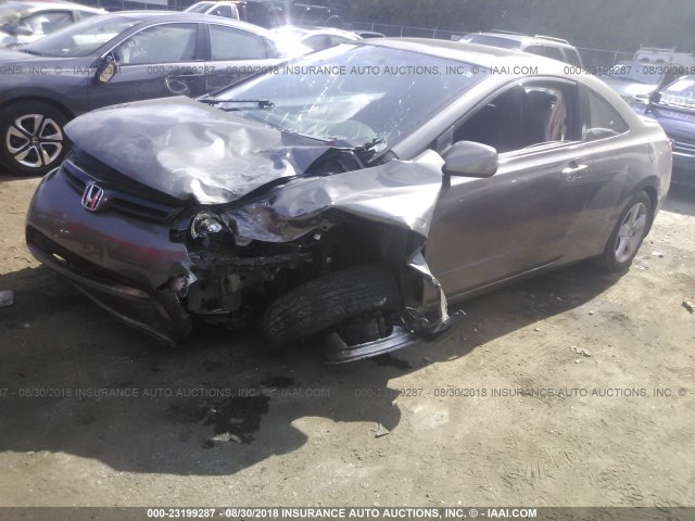 2HGFG12988H578685 - 2008 HONDA CIVIC EXL 灰色 照片 2