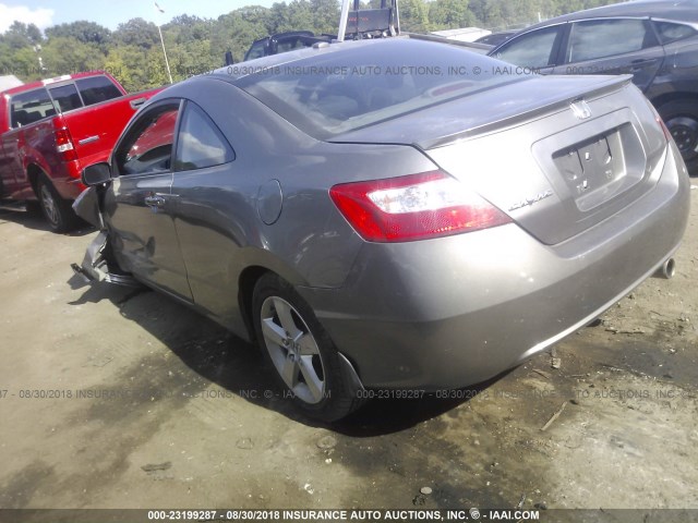2HGFG12988H578685 - 2008 HONDA CIVIC EXL 灰色 照片 3