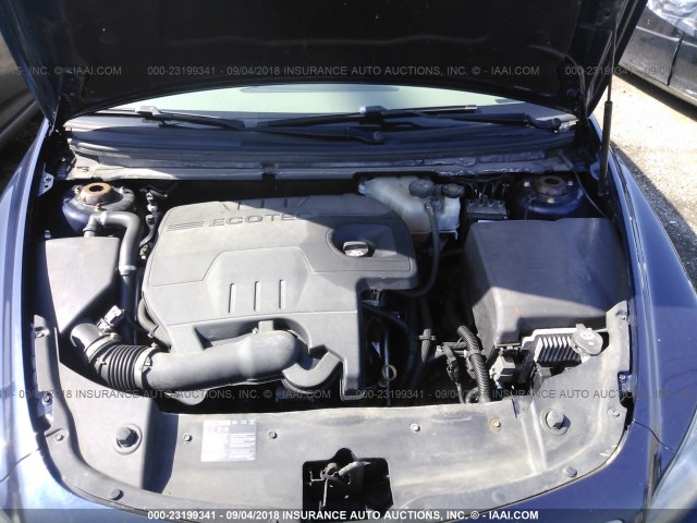1G1ZB5E16BF353108 - 2011 CHEVROLET MALIBU LS Mavi foto 10