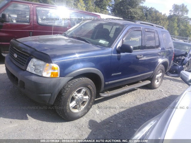 1FMZU72K74UA06388 - 2004 FORD EXPLORER XLS/XLS SPORT BLUE photo 2