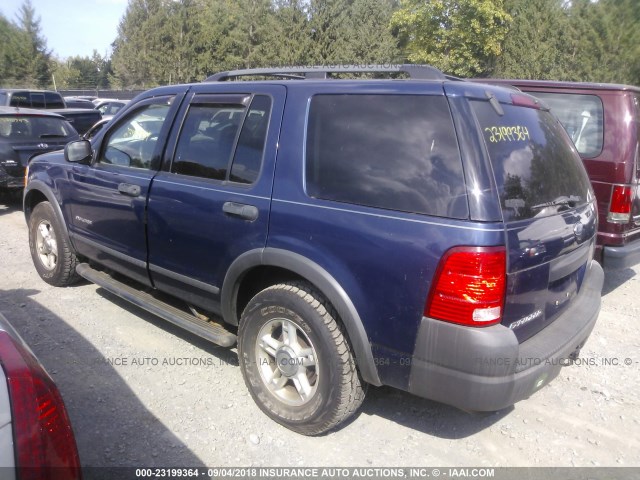 1FMZU72K74UA06388 - 2004 FORD EXPLORER XLS/XLS SPORT BLUE photo 3