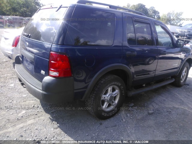 1FMZU72K74UA06388 - 2004 FORD EXPLORER XLS/XLS SPORT BLUE photo 4