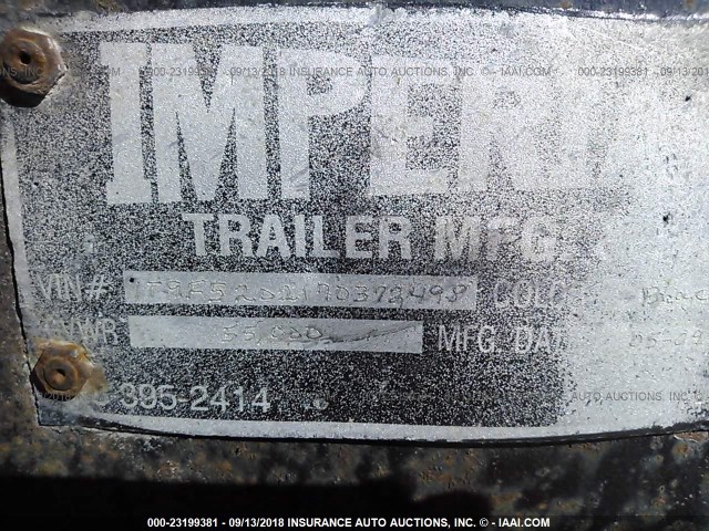 1T9FS202170372498 - 2007 IMPERIAL FLATBED  BLACK photo 9