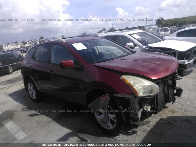 JN8AS58T68W002648 - 2008 NISSAN ROGUE S/SL RED photo 1