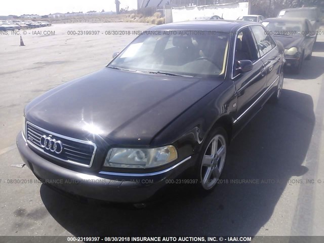 WAUML44D13N002132 - 2003 AUDI A8 L QUATTRO BROWN photo 2