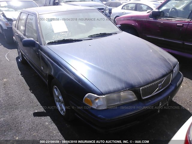 YV1LS55A3X1587797 - 1999 VOLVO S70 BLUE photo 1