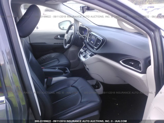 2C4RC1BGXJR120359 - 2018 CHRYSLER PACIFICA TOURING L Մոխրագույն լուսանկար 5