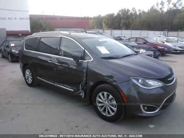 2C4RC1BGXJR120359 - 2018 CHRYSLER PACIFICA TOURING L Մոխրագույն լուսանկար 6