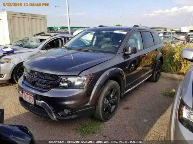 3C4PDDGG8JT386863 - 2018 DODGE JOURNEY CROSSROAD GRAY photo 16