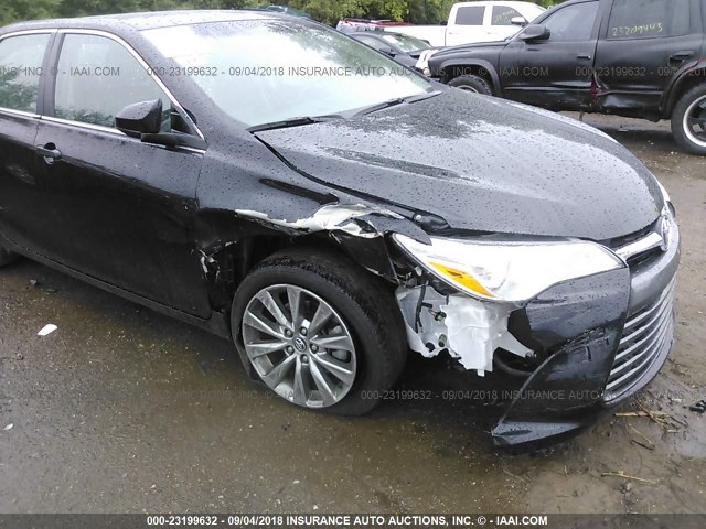 4T4BF1FK4GR535648 - 2016 TOYOTA CAMRY LE/XLE/SE/XSE 黑色 照片 6