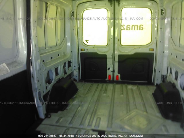 1FTNR1CM8FKA16637 - 2015 FORD TRANSIT T-250 WHITE photo 8