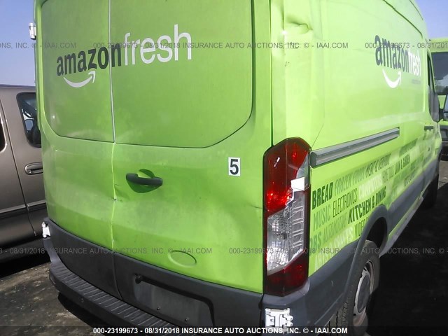 1FTNR1CM0FKA17460 - 2015 FORD TRANSIT T-250 GREEN photo 4