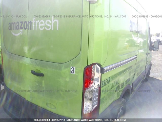 1FTNR1CM8FKA16640 - 2015 FORD TRANSIT T-250 GREEN photo 4