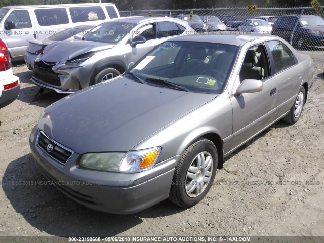 4T1BG22K21U057448 - 2001 TOYOTA CAMRY CE/LE/XLE GRAY photo 6