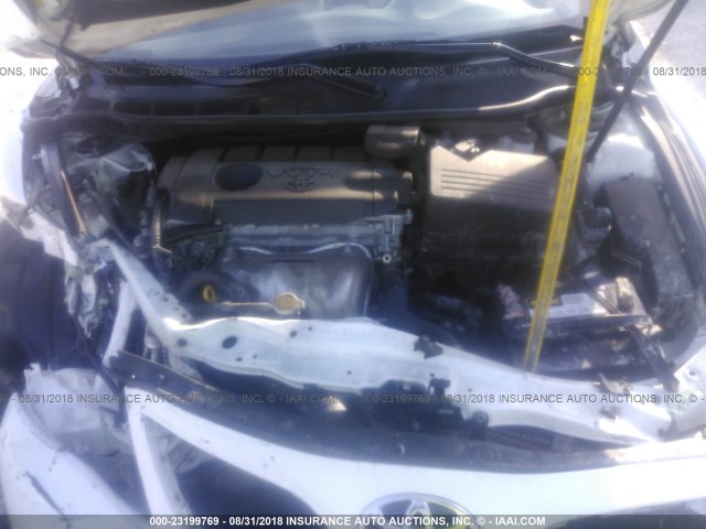 4T1BF3EK6BU668640 - 2011 TOYOTA CAMRY SE/LE/XLE 白色 照片 10