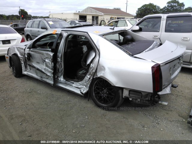 1G6DC67A860168720 - 2006 CADILLAC STS SILVER photo 3