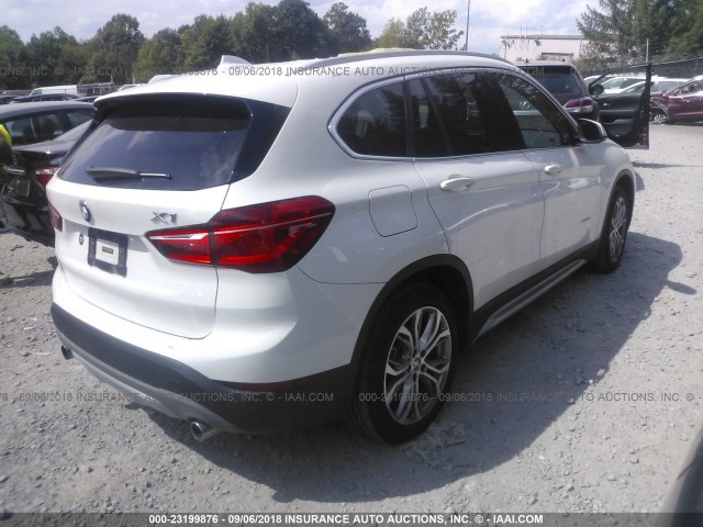 WBXHT3Z35G4A50670 - 2016 BMW X1 XDRIVE28I WHITE photo 4