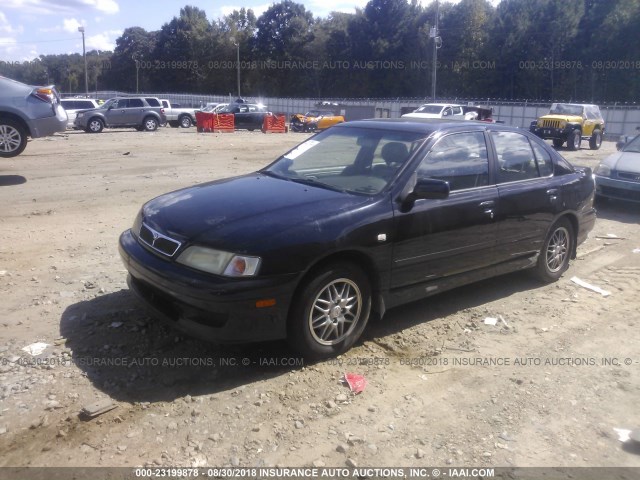 JNKCP11A11T406194 - 2001 INFINITI G20 BLACK photo 2