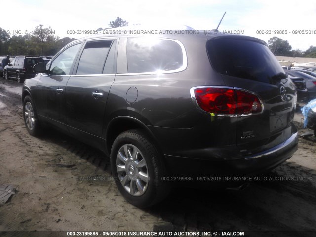 5GAKRCED6CJ207486 - 2012 BUICK ENCLAVE GRAY photo 3