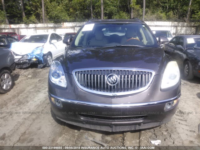 5GAKRCED6CJ207486 - 2012 BUICK ENCLAVE GRAY photo 6
