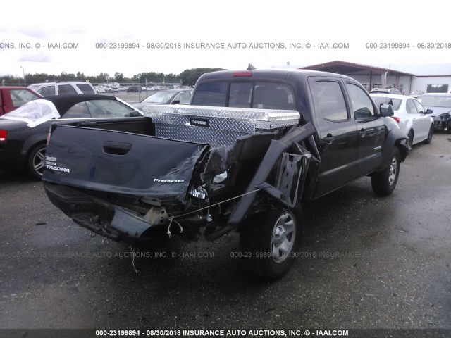 5TFJX4GN4CX006422 - 2012 TOYOTA TACOMA DOUBLE CAB BLACK photo 6