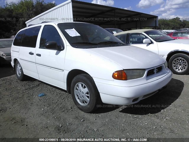 2FMZA5141WBD21311 - 1998 FORD WINDSTAR WAGON WHITE photo 1