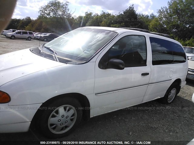 2FMZA5141WBD21311 - 1998 FORD WINDSTAR WAGON WHITE photo 6