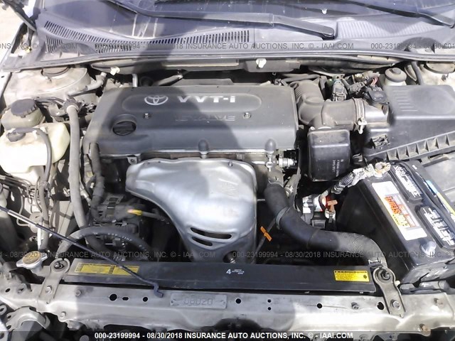 JTKDE177460092503 - 2006 TOYOTA SCION TC 银色 照片 10